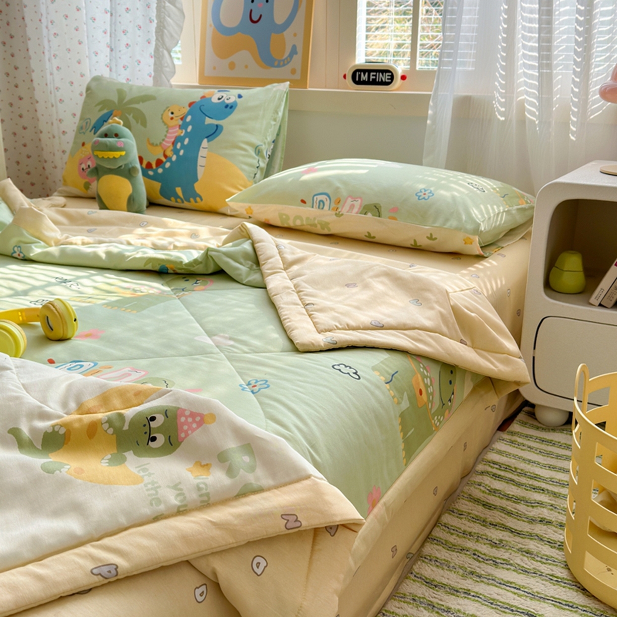 91家纺网 家纺一手货源 找家纺 （总）暖阳【同款地板价】【A类送质检】2026新款印花全棉棉花夏被纯棉空调被