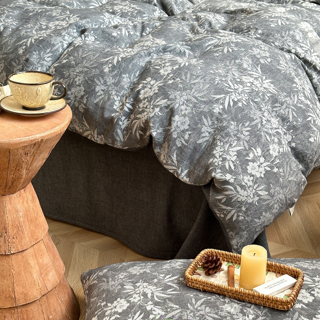 91家纺网 家纺一手货源 找家纺 （总）米菲 2026新款全棉色织提花四件套