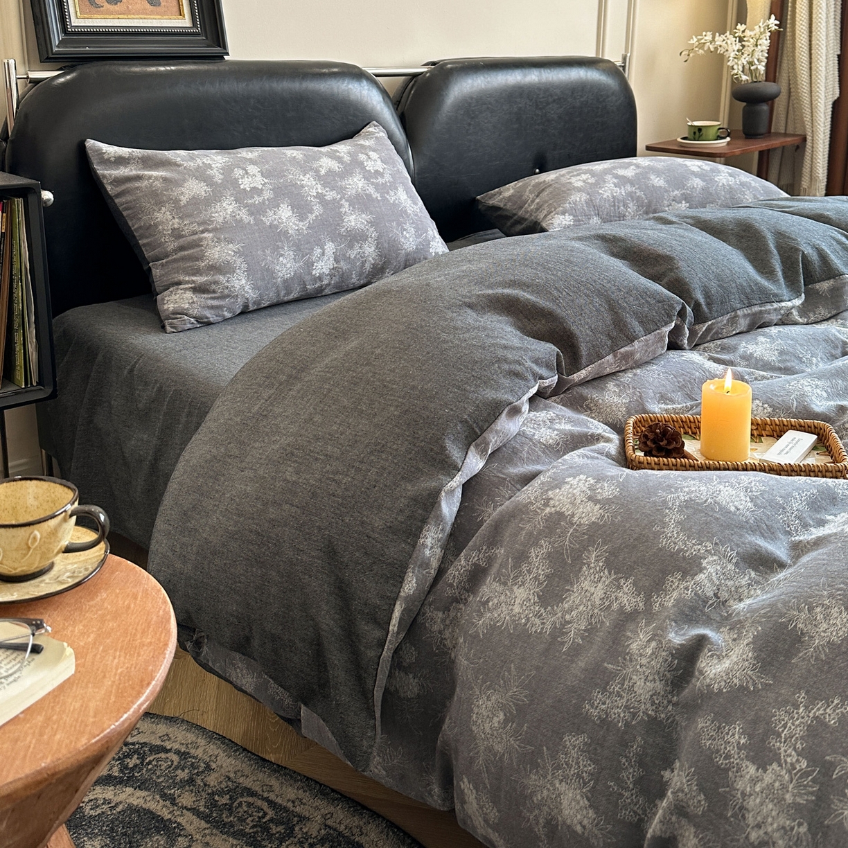 91家纺网 家纺一手货源 找家纺 （总）米菲 2026新款全棉色织提花四件套