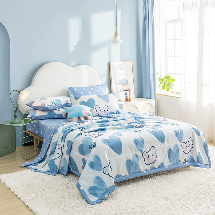 91家纺网 家纺一手货源 找家纺 （总）暖阳 【同款地板价】2026新款全棉印花棉花被纯棉夏被夏凉被空调被