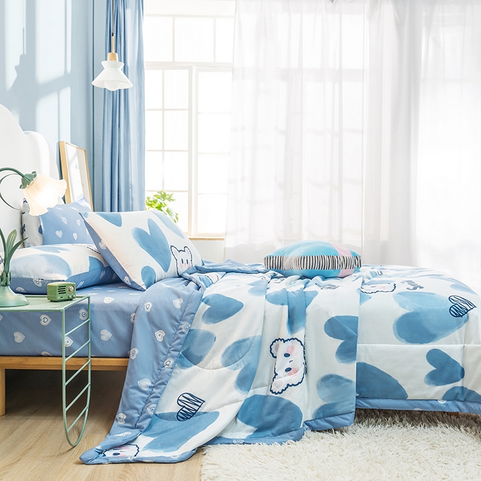 91家纺网 家纺一手货源 找家纺 （总）暖阳 【同款地板价】2026新款全棉印花棉花被纯棉夏被夏凉被空调被