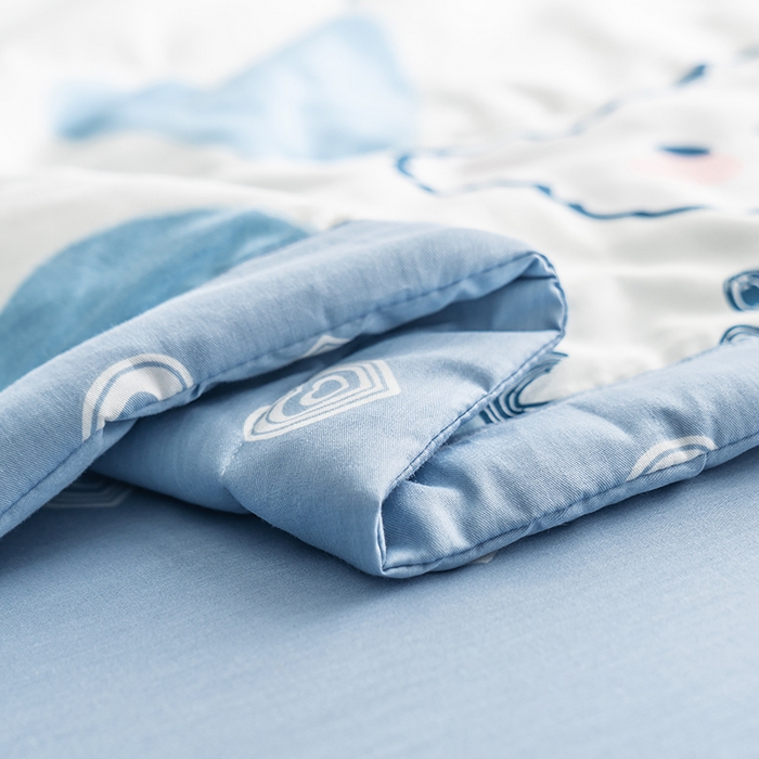 91家纺网 家纺一手货源 找家纺 （总）暖阳 【同款地板价】2026新款全棉印花棉花被纯棉夏被夏凉被空调被