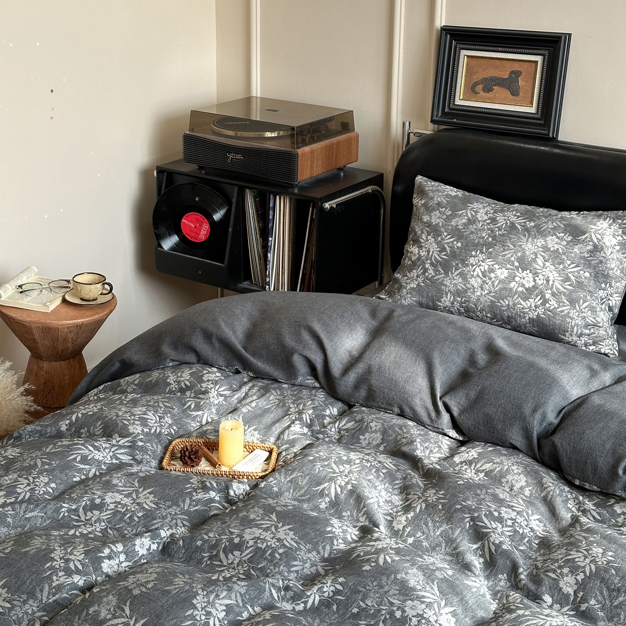 91家纺网 家纺一手货源 找家纺 米菲 2026新款全棉色织提花四件套 花絮