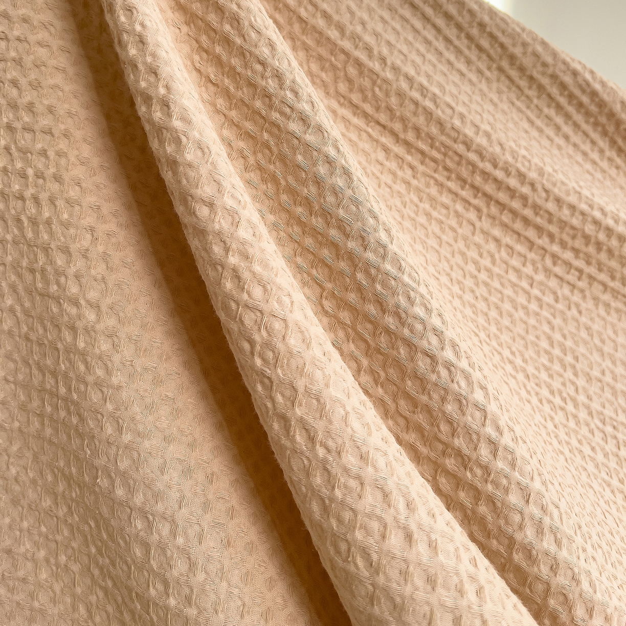 91家纺网 家纺一手货源 找家纺 炫拼家纺 2026新款A类全棉色织华夫格卡通毛巾绣B版40支纯棉水洗棉四件套-乐邦系列 乐邦-苹果熊