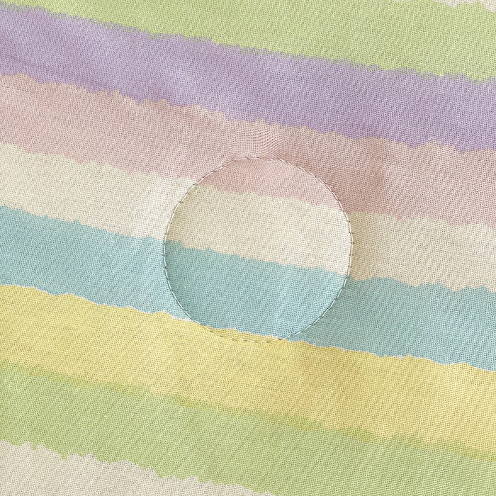 91家纺网 家纺一手货源 找家纺 暖意家纺 2026新款全棉贴布绣云朵兔夏被系列 云朵兔 蓝