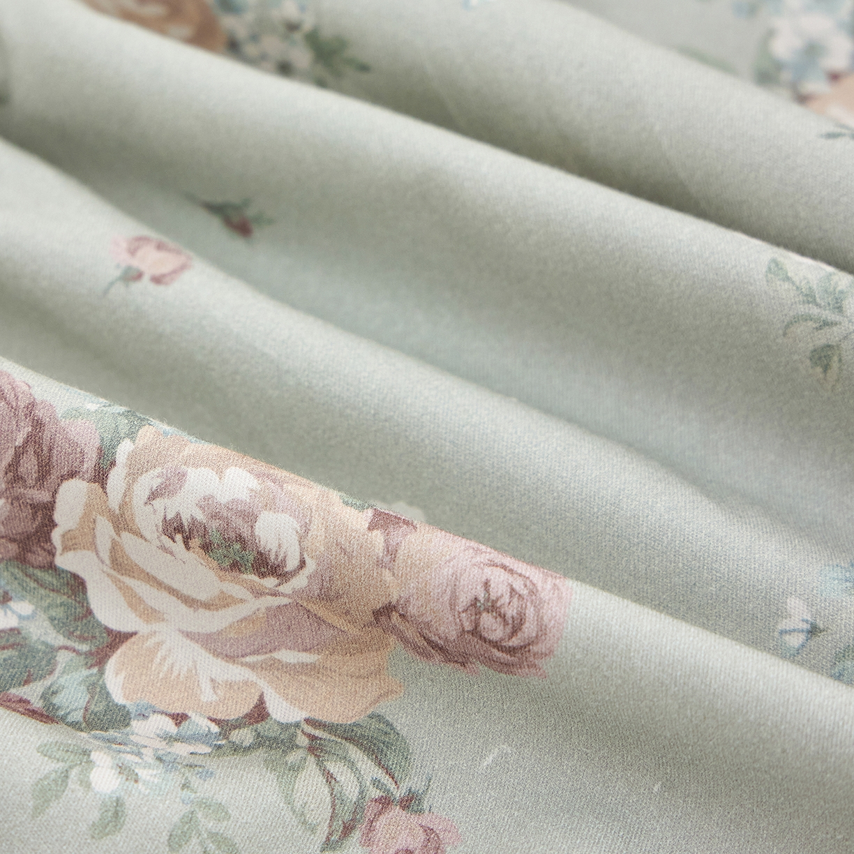 91家纺网 家纺一手货源 找家纺 元元家居（元元被业） 2026新款全棉13372套件及单品【印花款】-单床笠 金溪