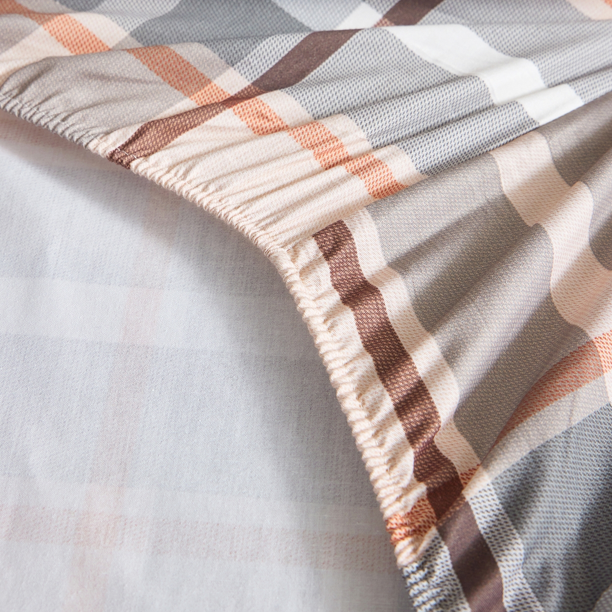 91家纺网 家纺一手货源 找家纺 元元家居（元元被业） 2026新款全棉13372套件及单品【印花款】-单床笠 自在