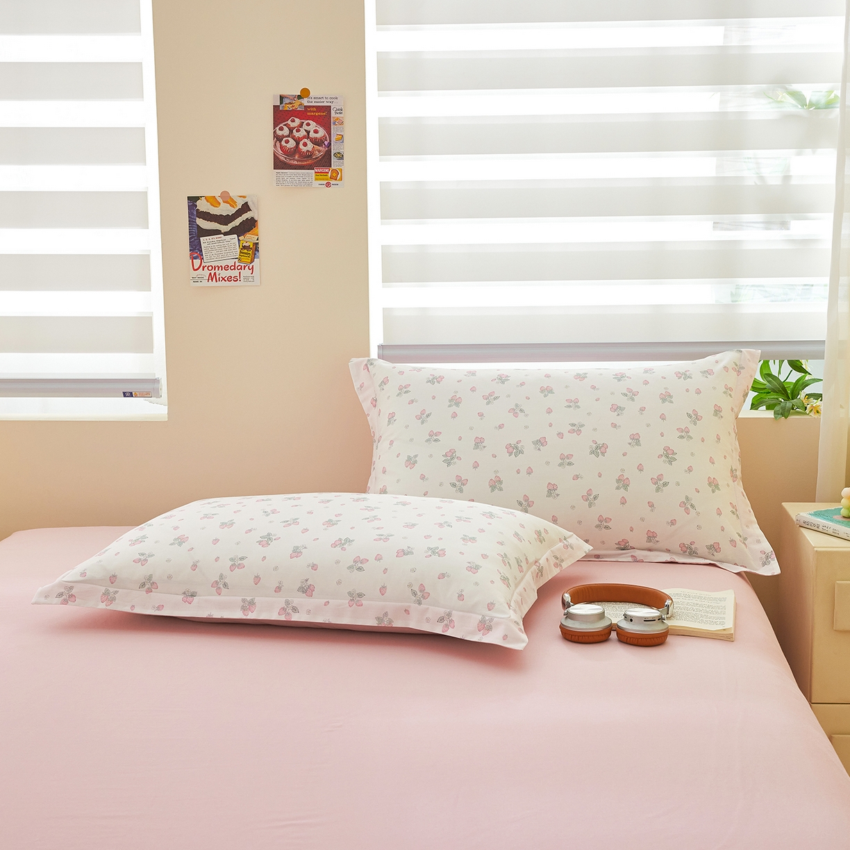 （总）元元家居（元元被业） 2026新款全棉13372套件及单品【印花款】-单枕套