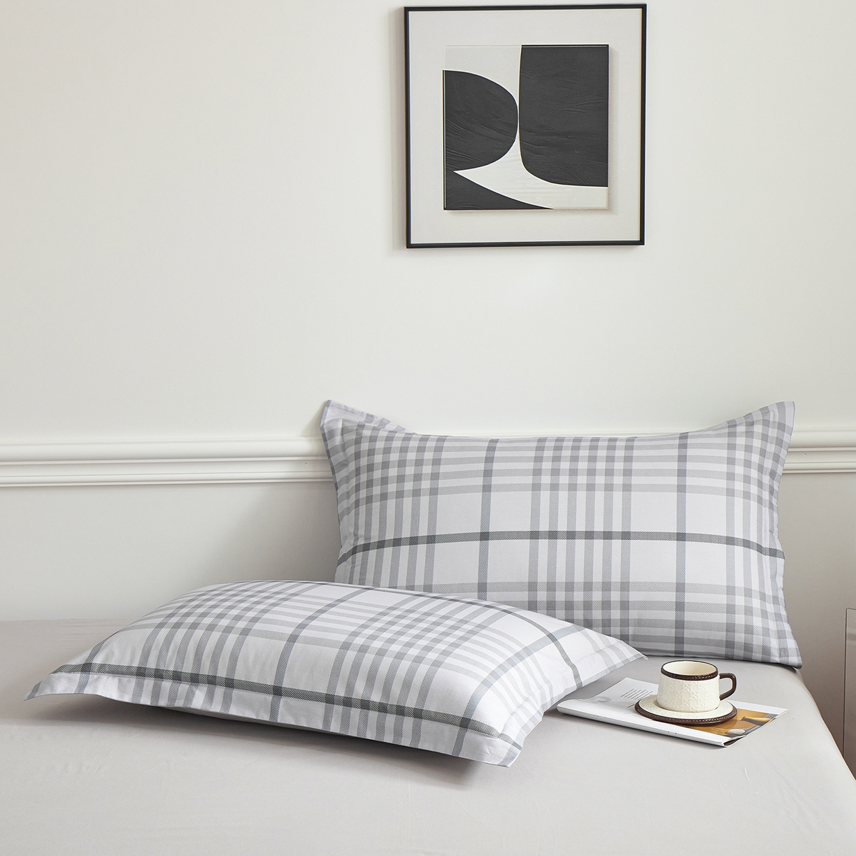 91家纺网 家纺一手货源 找家纺 （总）元元家居（元元被业） 2026新款全棉13372套件及单品【印花款】-单枕套