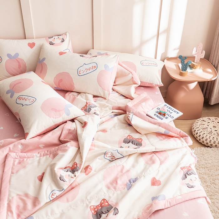 91家纺网 家纺一手货源 找家纺 （总）暖阳【同款地板价】【A类送质检】2026新款印花全棉棉花夏被纯棉空调被