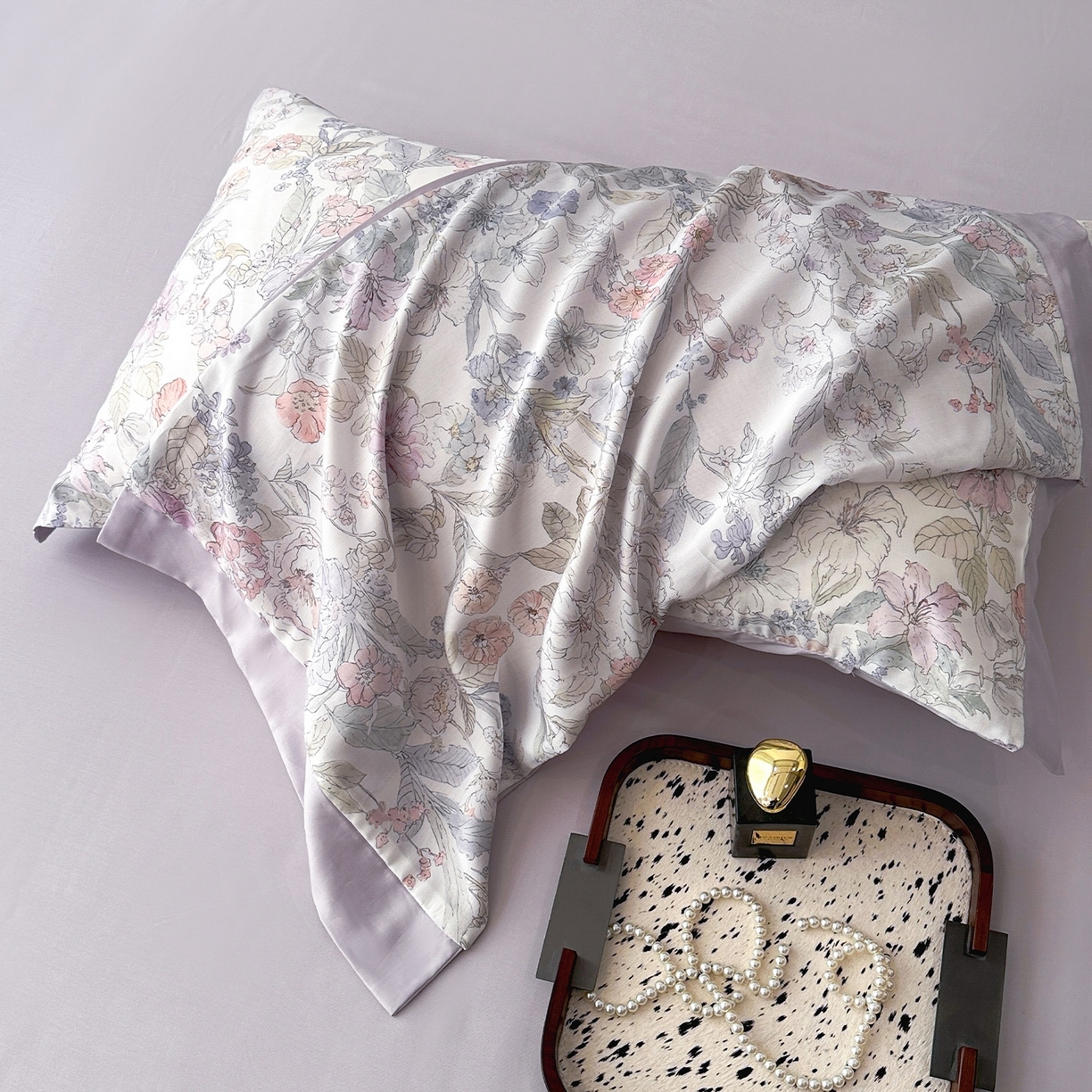 91家纺网 家纺一手货源 找家纺 （总）迷尚家居 2026新款100%莱赛尔数码印花天丝四件套