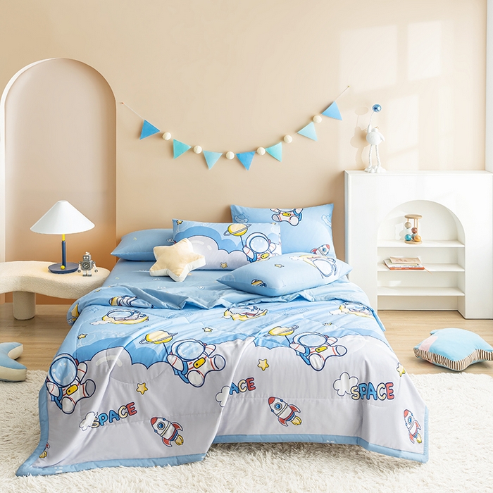 91家纺网 家纺一手货源 找家纺 （总）暖阳 【同款地板价】2026新款A类印花全棉夏被纯棉空调被