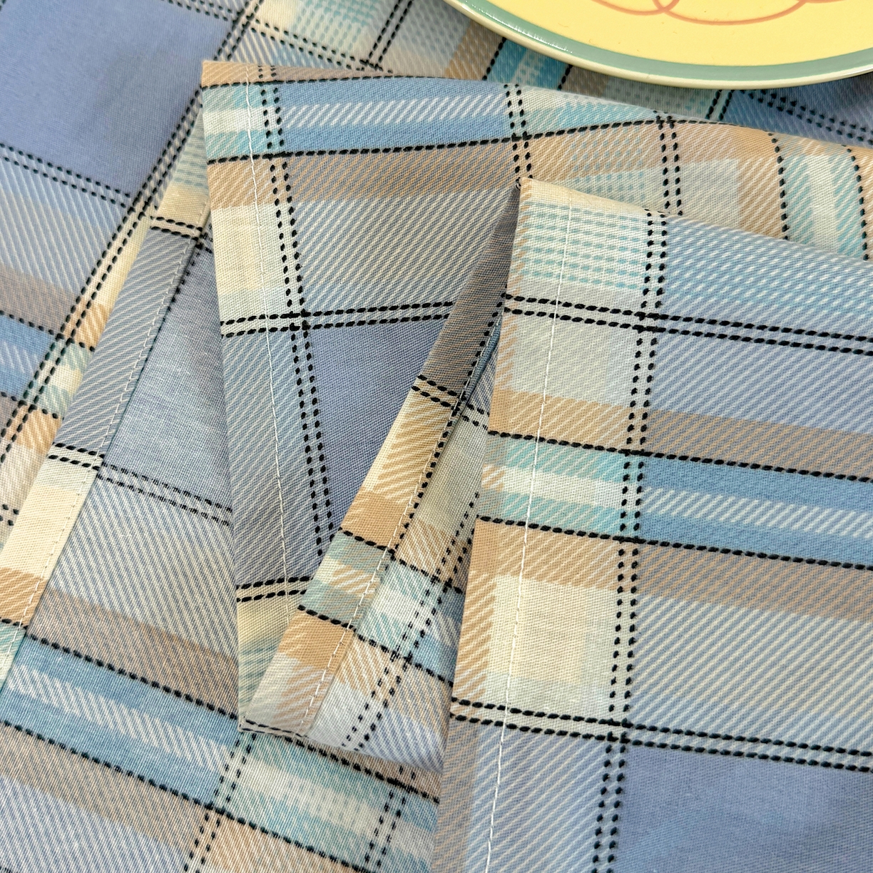 91家纺网 家纺一手货源 找家纺 壹贝家纺 2026新款全棉喷气印花床单系列 品质生活-兰