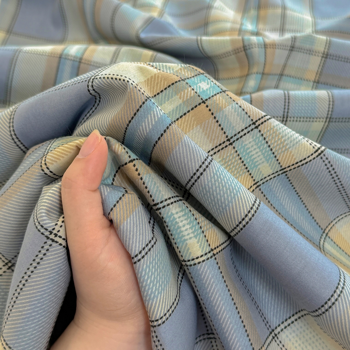 91家纺网 家纺一手货源 找家纺 壹贝家纺 2026新款全棉喷气印花床单系列 品质生活-兰