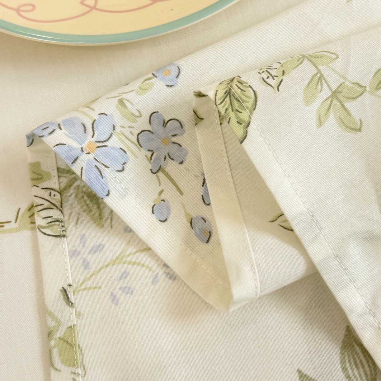 91家纺网 家纺一手货源 找家纺 壹贝家纺 2026新款全棉喷气印花床单系列 沁园春