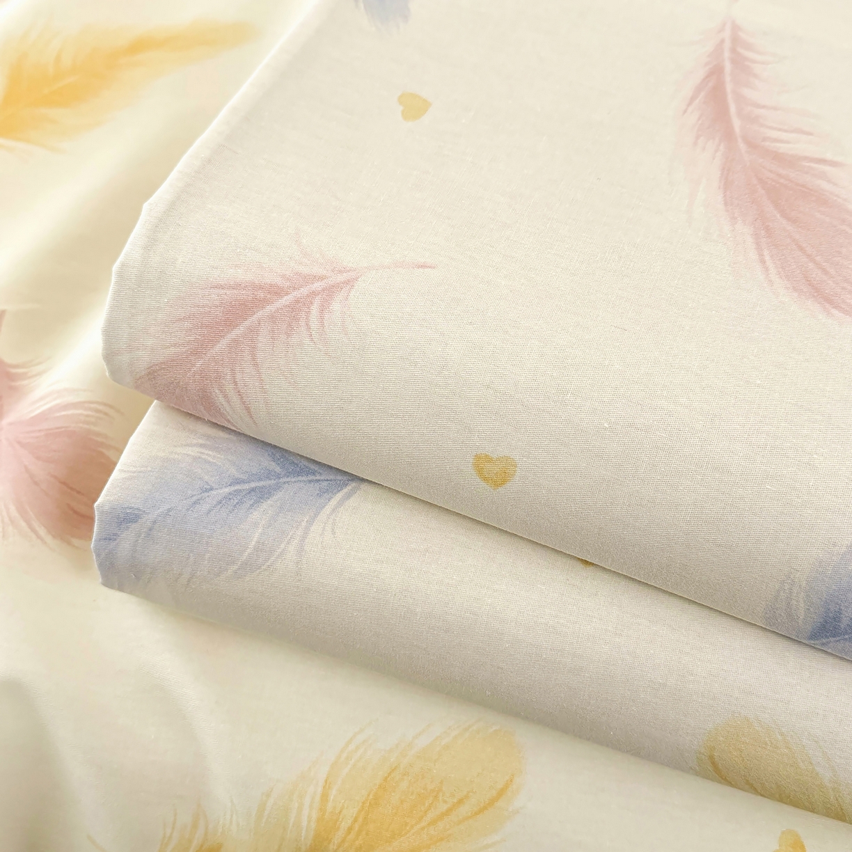 91家纺网 家纺一手货源 找家纺 壹贝家纺 2026新款全棉喷气印花床单系列 仙羽