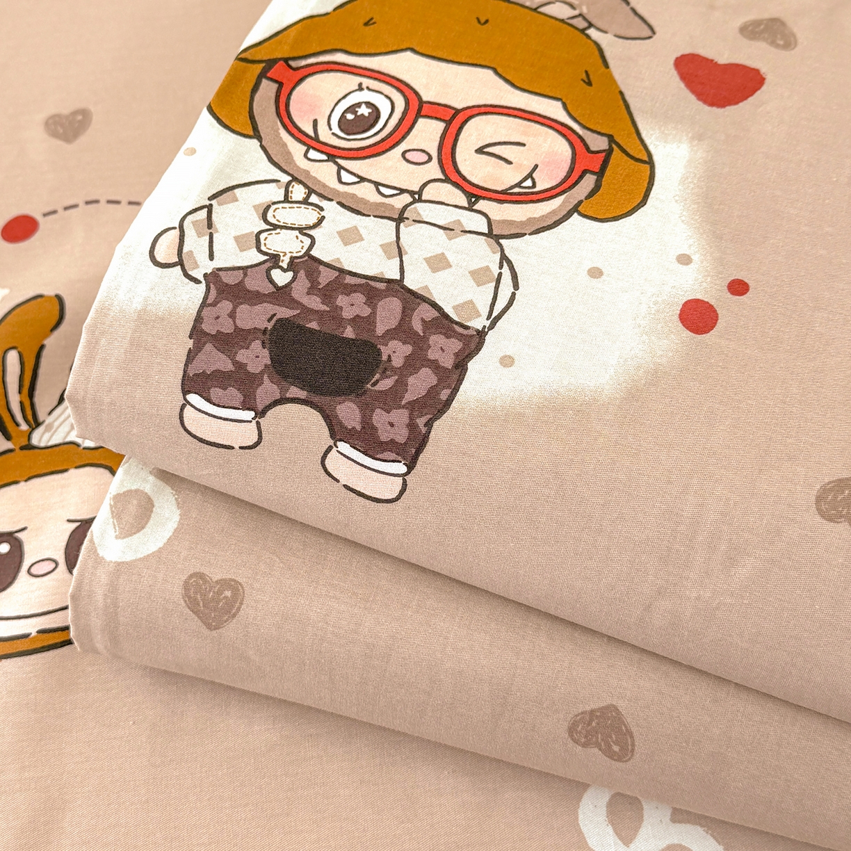 91家纺网 家纺一手货源 找家纺 壹贝家纺 2026新款全棉喷气印花床单系列 小布