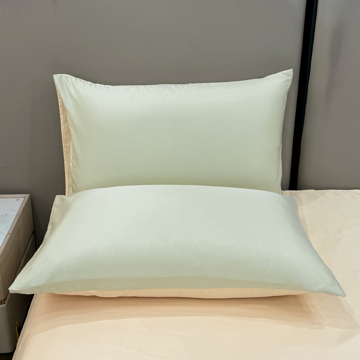 91家纺网 家纺一手货源 找家纺 欢乐季 2026新款A类水洗冰丝满版刺绣夏被夏凉被空调被四件套 南瓜-水果奶黄