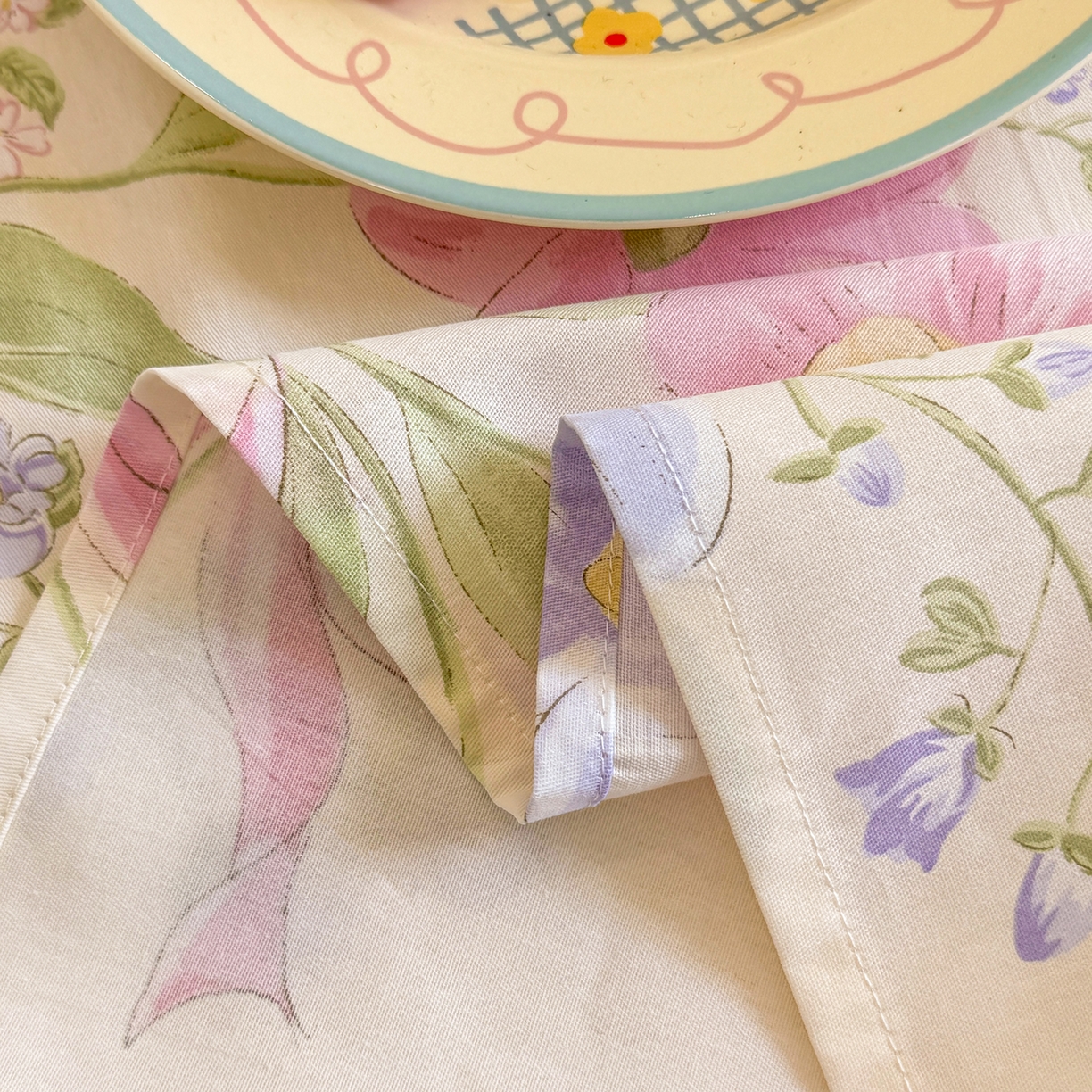 91家纺网 家纺一手货源 找家纺 壹贝家纺 2026新款全棉喷气印花床单系列 新恰如初