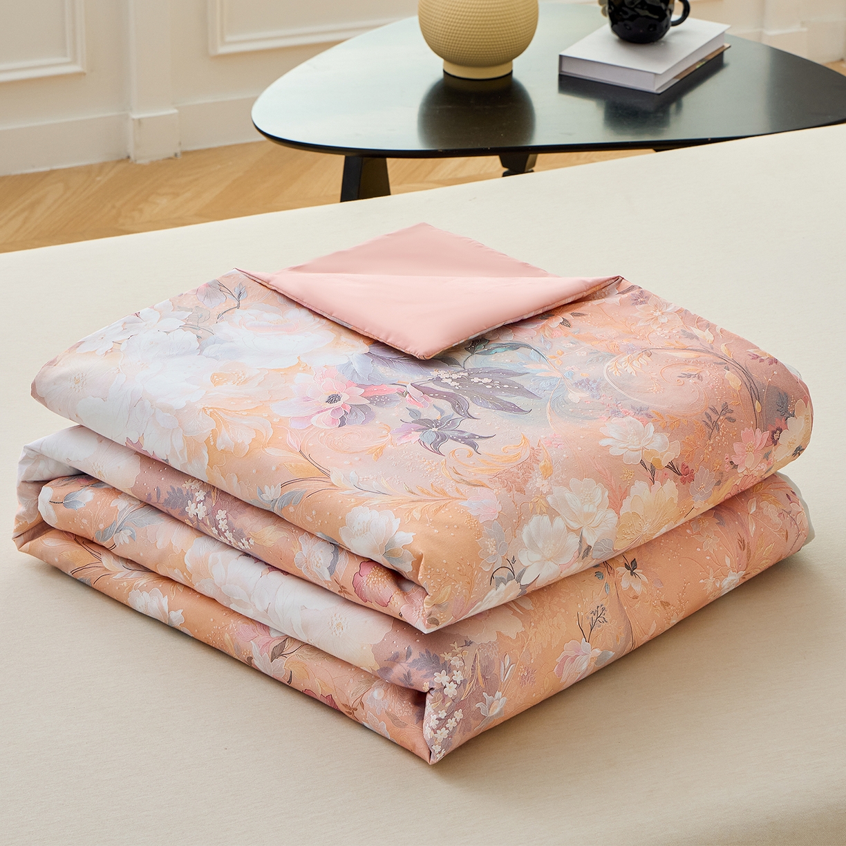 元元家居（元元被业） 2026新款全棉纯棉13372印花两用夏被夏凉被空调被 惊艳