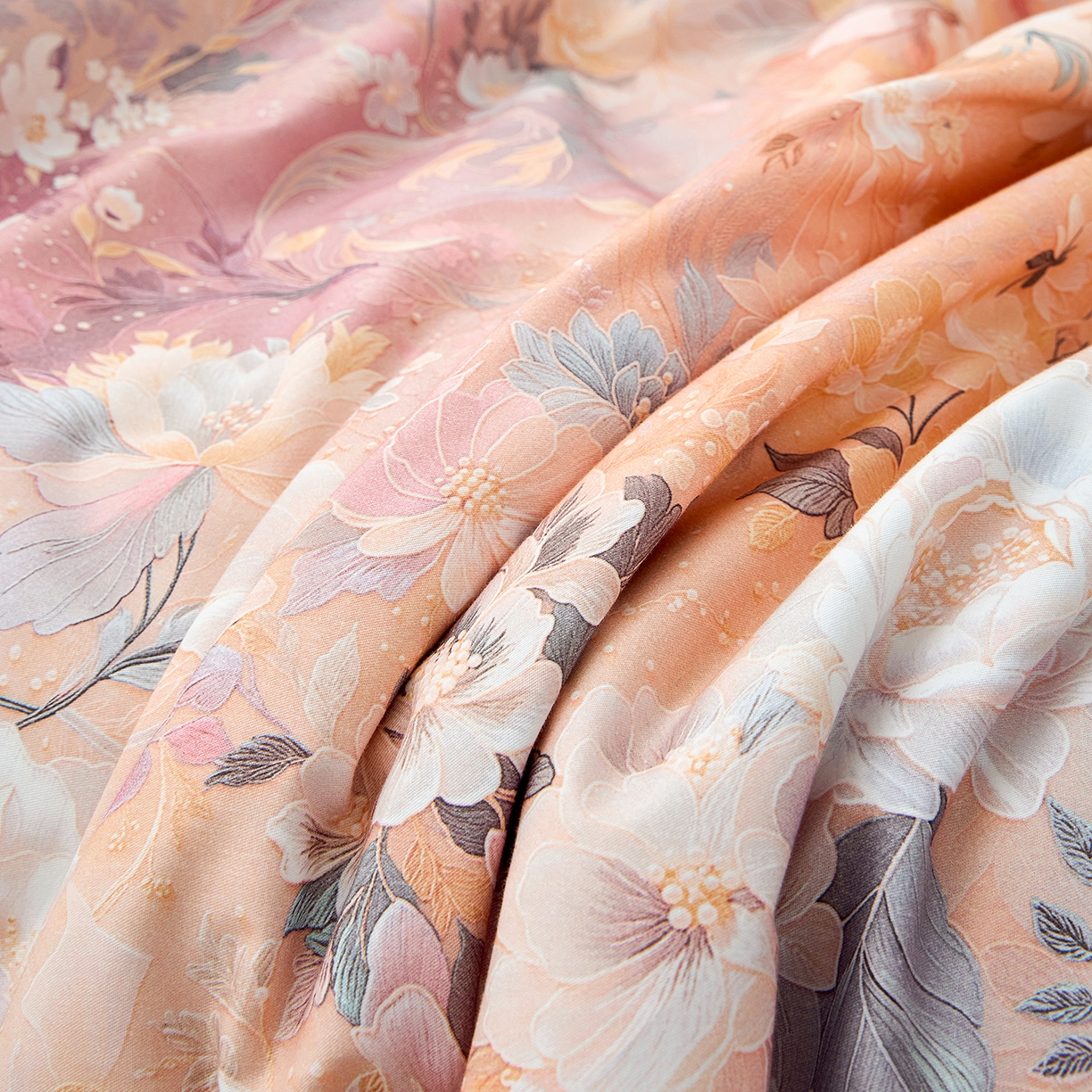 91家纺网 家纺一手货源 找家纺 元元家居（元元被业） 2026新款全棉纯棉13372印花两用夏被夏凉被空调被 惊艳