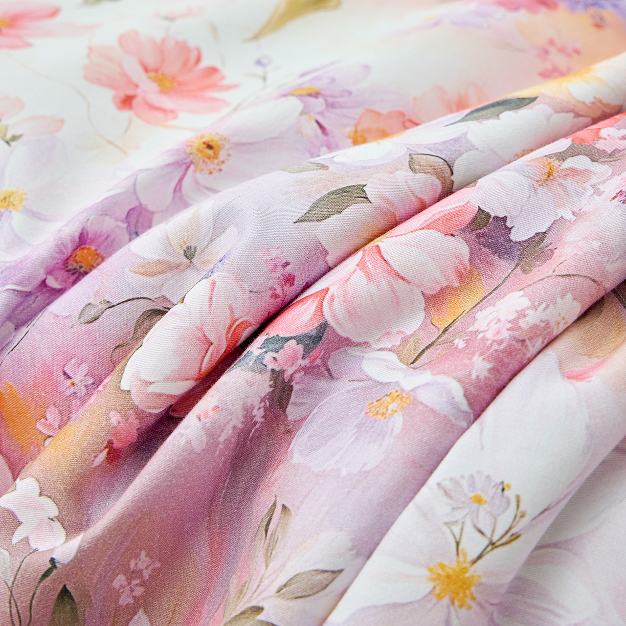 91家纺网 家纺一手货源 找家纺 元元家居（元元被业） 2026新款全棉纯棉13372印花两用夏被夏凉被空调被 闪亮