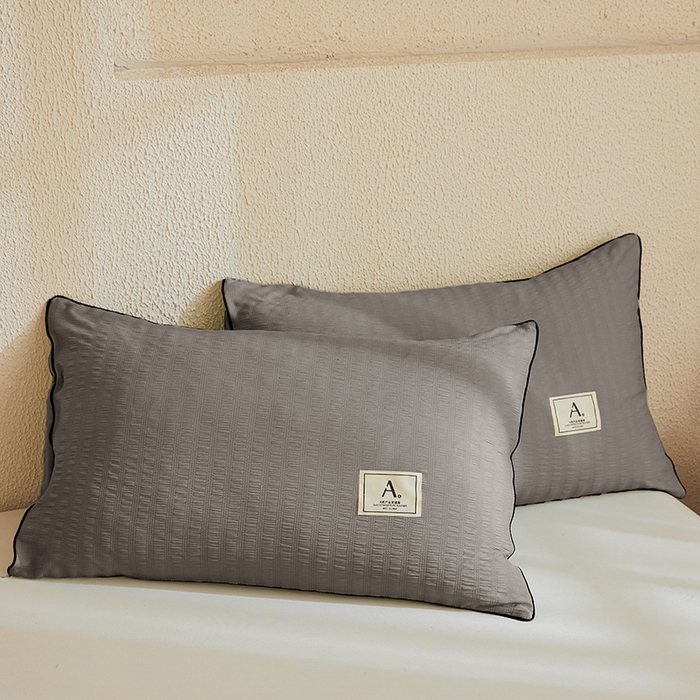 91家纺网 家纺一手货源 找家纺 欢乐季 2026新款A类提花泡泡棉超声波大豆夏被夏凉被空调被 高级灰