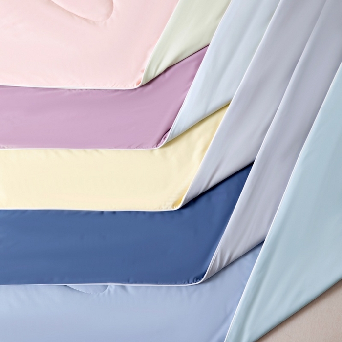 91家纺网 家纺一手货源 找家纺 法芙娜家纺 2026新款双面170克锦氨A类安芯凉感抗菌被被子被芯 组合图