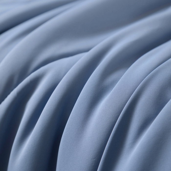 91家纺网 家纺一手货源 找家纺 法芙娜家纺 2026新款双面170克锦氨A类安芯凉感抗菌被被子被芯 藏青