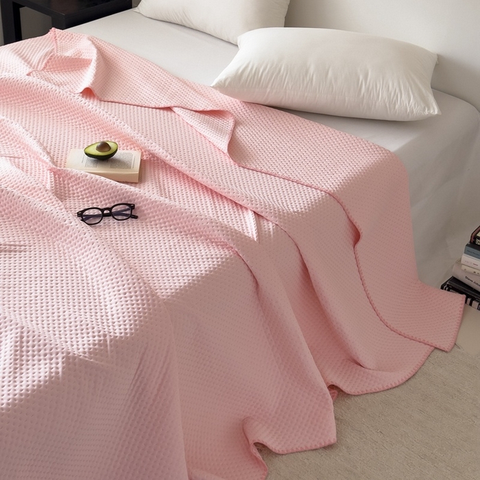 91家纺网 家纺一手货源 找家纺 （总）法芙娜家纺 2026新款双面160克锦纶凉感小冰皮毯