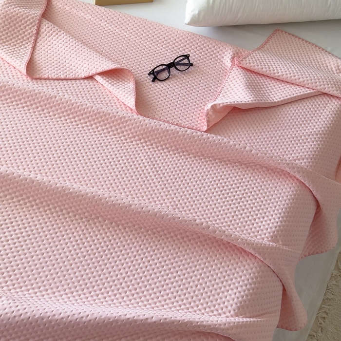 91家纺网 家纺一手货源 找家纺 （总）法芙娜家纺 2026新款双面160克锦纶凉感小冰皮毯