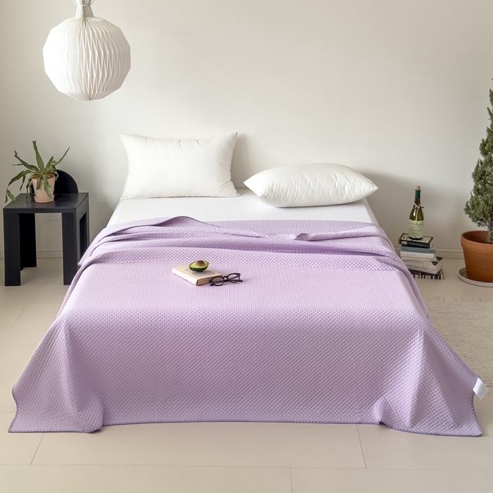 91家纺网 家纺一手货源 找家纺 （总）法芙娜家纺 2026新款双面160克锦纶凉感小冰皮毯