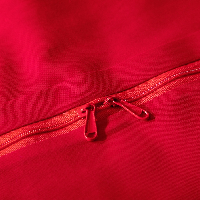 91家纺网 家纺一手货源 找家纺 慕她家纺 2026年全棉纯棉婚庆四件套大红色刺绣结床上用品（床盖款加40） 喜上加喜