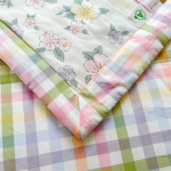 91家纺网 家纺一手货源 找家纺 米萝家居 2026新款全棉夏凉被纯棉空调被印花夏被 梦入芬芳