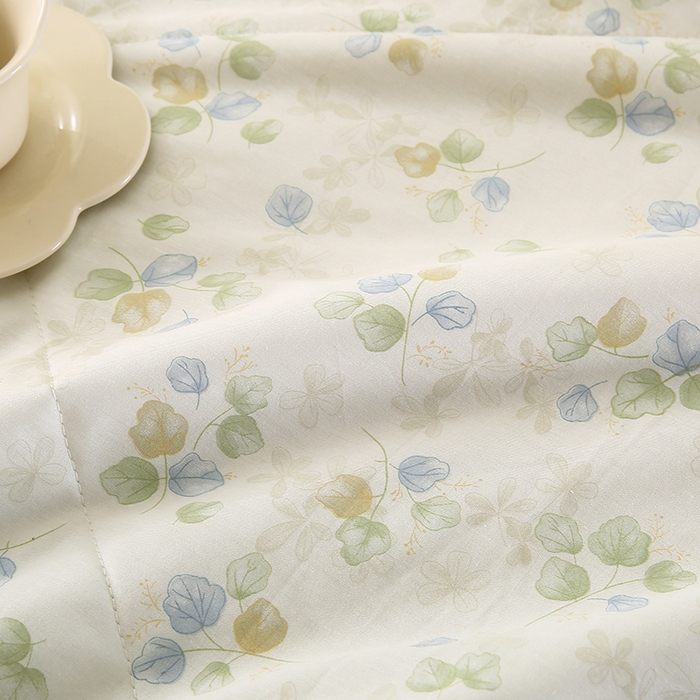 91家纺网 家纺一手货源 找家纺 米萝家居 2026新款全棉夏凉被纯棉空调被印花夏被 青岚语