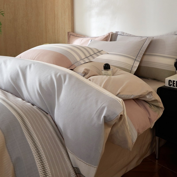 91家纺网 家纺一手货源 找家纺 （总）沐白家居 2026新款亲肤舒适全棉印花四件套