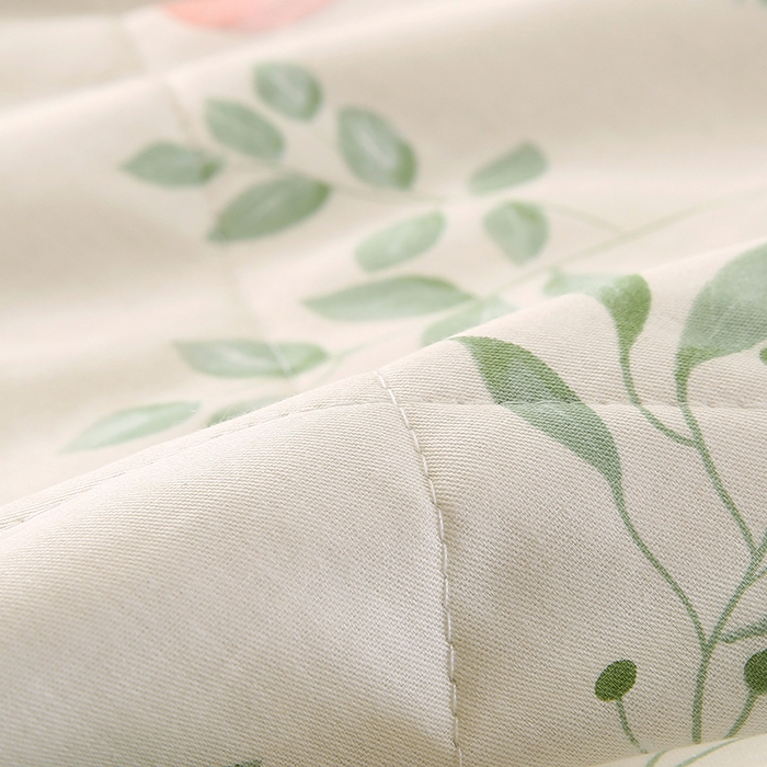 91家纺网 家纺一手货源 找家纺 米萝家居 2026新款全棉夏凉被纯棉空调被印花夏被 轻婉花语