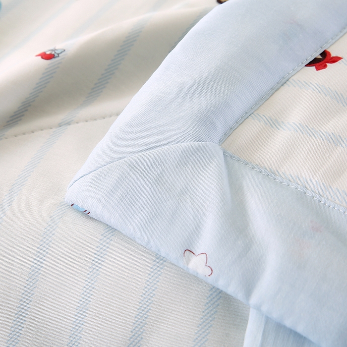 91家纺网 家纺一手货源 找家纺 米萝家居 2026新款全棉夏凉被纯棉空调被印花夏被 少女日记