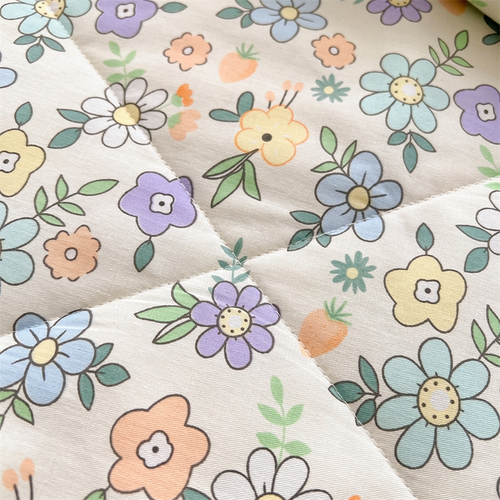 91家纺网 家纺一手货源 找家纺 米萝家居 2026新款全棉夏凉被纯棉空调被印花夏被 碎花细雨