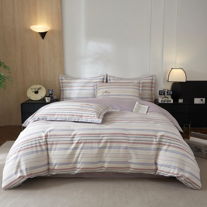 91家纺网 家纺一手货源 找家纺 （总）沐白家居 2026新款亲肤舒适全棉印花四件套