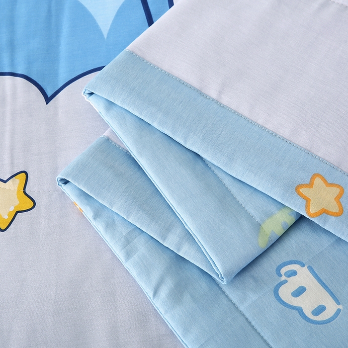 91家纺网 家纺一手货源 找家纺 米萝家居 2026新款全棉夏凉被纯棉空调被印花夏被 探索星球