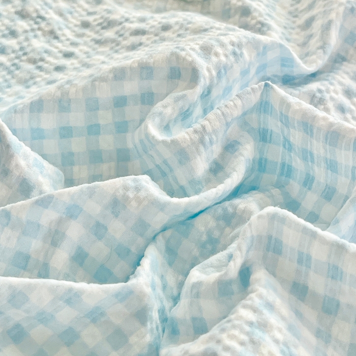 91家纺网 家纺一手货源 找家纺 梦可莱家居 2026春夏新品小清新可爱风毛巾绣床盖四件套系列 星星人