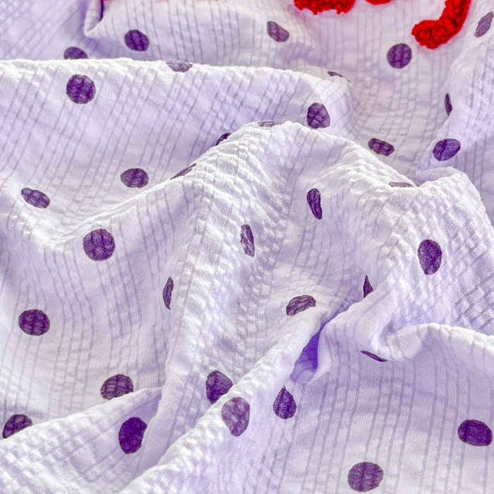 91家纺网 家纺一手货源 找家纺 梦可莱家居 2026春夏新品小清新可爱风毛巾绣床盖四件套系列 音乐猫