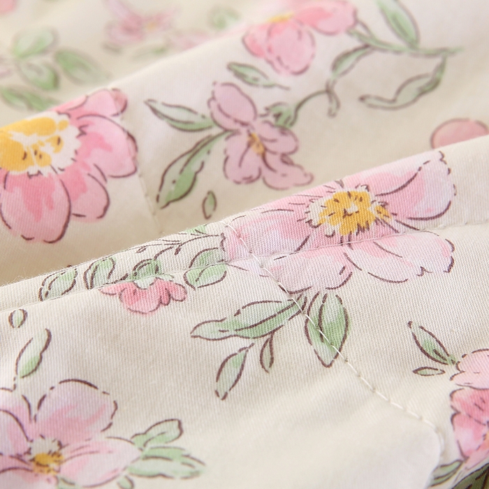 91家纺网 家纺一手货源 找家纺 米萝家居 2026新款全棉夏凉被纯棉空调被印花夏被 依美莎