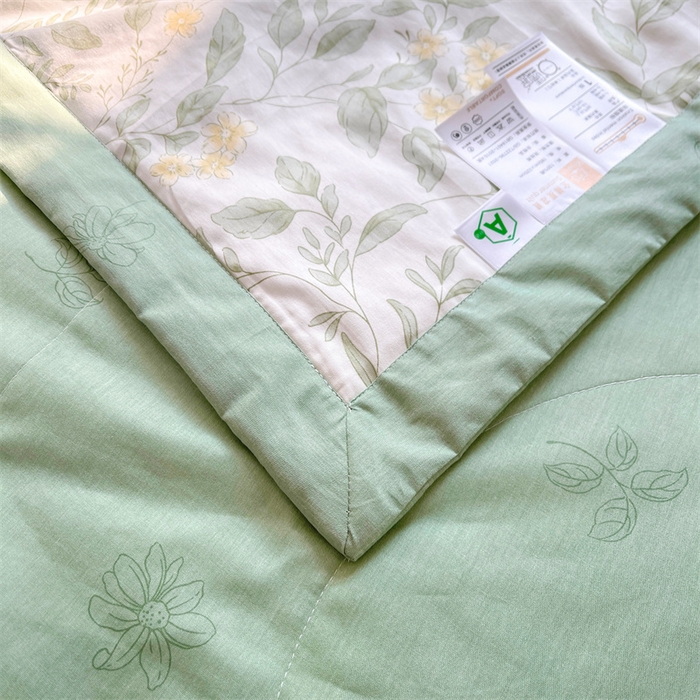 91家纺网 家纺一手货源 找家纺 米萝家居 2026新款全棉夏凉被纯棉空调被印花夏被 悠然夏日