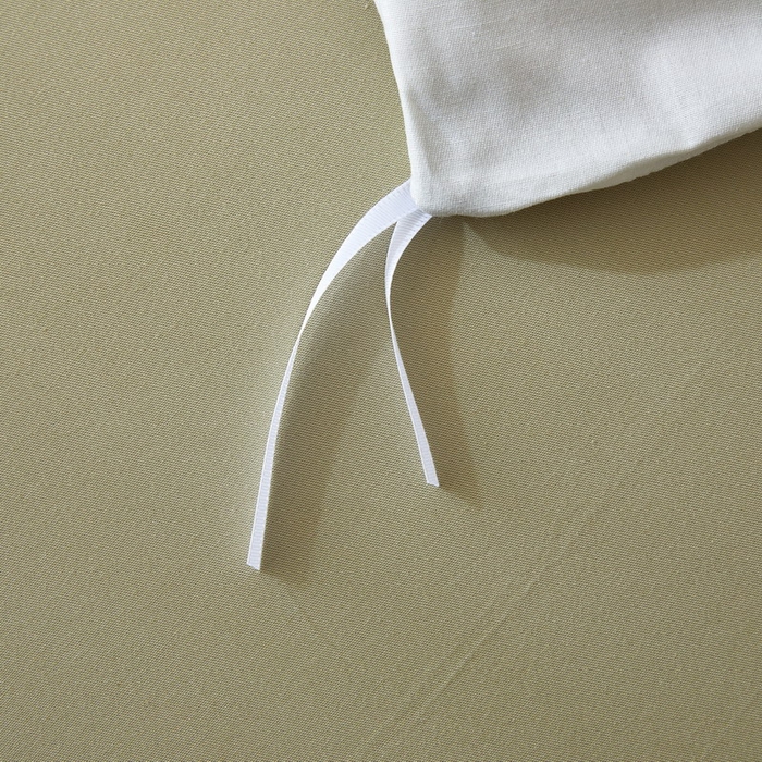 91家纺网 家纺一手货源 找家纺 沐白家居 2026新款亲肤舒适全棉印花四件套 春颜-绿