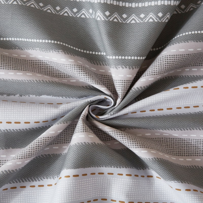 91家纺网 家纺一手货源 找家纺 沐白家居 2026新款亲肤舒适全棉印花四件套 简单生活