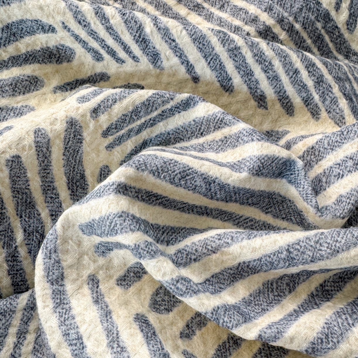 91家纺网 家纺一手货源 找家纺 （总）雯雨家纺 2026新款A类全棉华夫格提花贝壳边工艺四件套