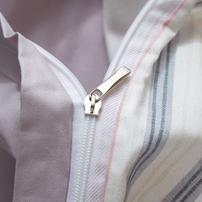 91家纺网 家纺一手货源 找家纺 沐白家居 2026新款亲肤舒适全棉印花四件套 蘑菇屋-紫