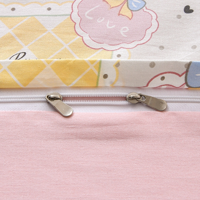 91家纺网 家纺一手货源 找家纺 宇彬家纺 2026直播新款13070A类全棉纯棉印花床单床笠款四件套和单被套喷气清新简约（缩水足可定做） 如梦似幻